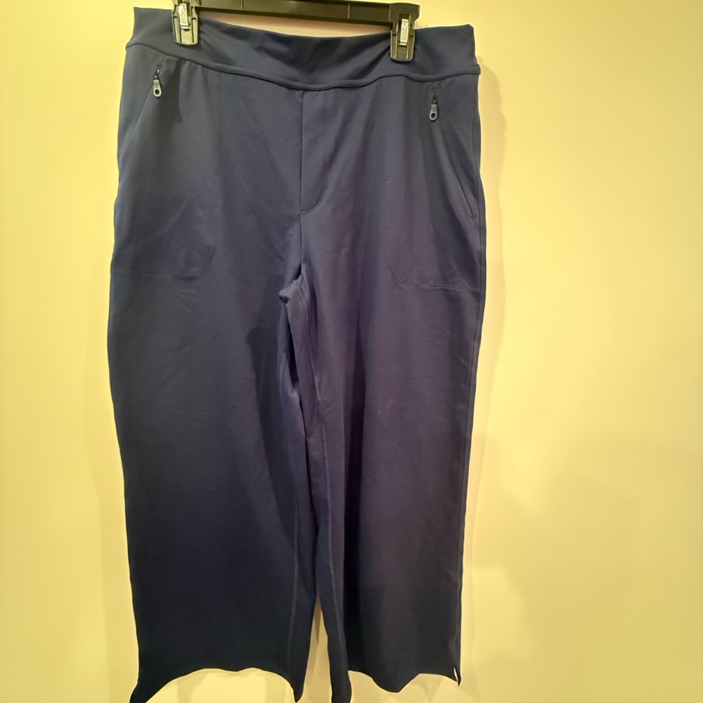 Aerie OFFLINE Deep Blue Trousers NWT